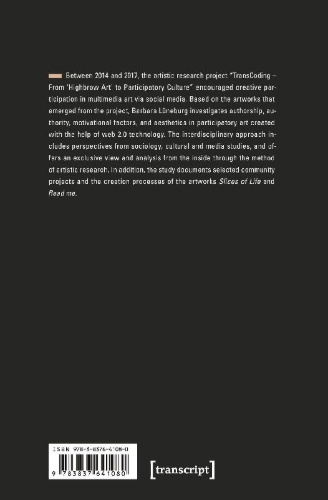 Buchcover und Innenansicht für das Buch: TransCoding - From ¿Highbrow Art¿ to Participatory Culture