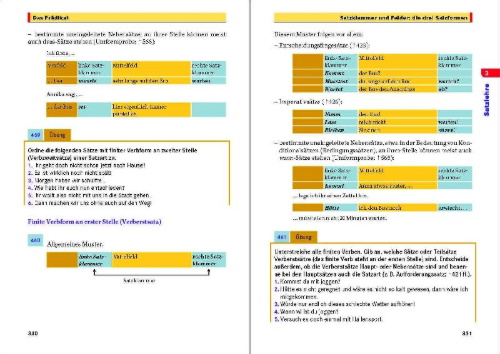 Buchcover und Innenansicht für das Buch: Schulduden Grammatik