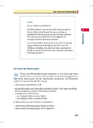Buchcover und Innenansicht für das Buch: Schulduden Grammatik