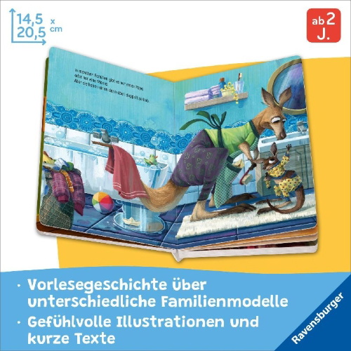 Buchcover und Innenansicht für das Buch: Mi familia es especial