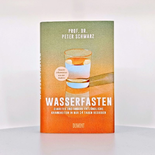 Buchcover und Innenansicht für das Buch: Wasserfasten