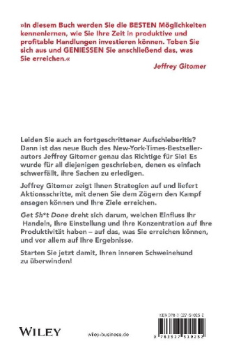 Buchcover und Innenansicht für das Buch: Get Sh*t done