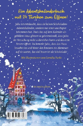 Buchcover und Innenansicht für das Buch: Hinter verzauberten Fenstern