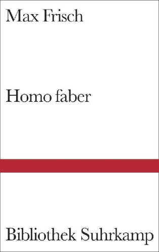 Buchcover und Innenansicht für das Buch: Homo faber