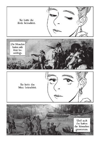 Buchcover und Innenansicht für das Buch: Le ciel pour conquête 1