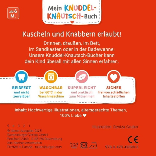 Buchcover und Innenansicht für das Buch: Mein Knuddel-Knautsch-Buch - Sachen suchen. Mein Zuhause
