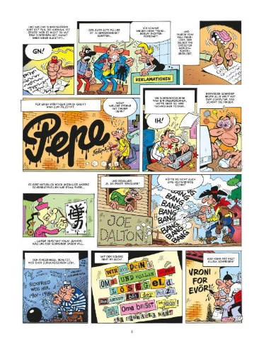 Buchcover und Innenansicht für das Buch: Mortadelo y Filemon: Mortadelo de la mancha