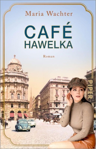 Buchcover und Innenansicht für das Buch: Café Hawelka