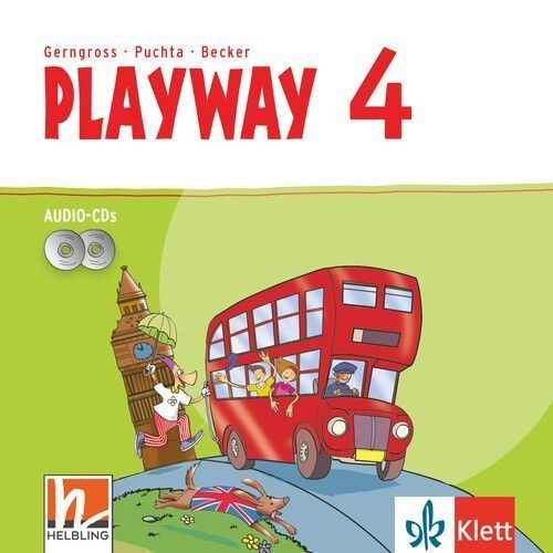 Buchcover und Innenansicht für das Buch: Playway 4. Ab Klasse 3. Lehrer-Audio-CD Klasse 4