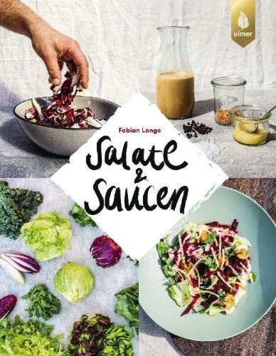 Buchcover und Innenansicht für das Buch: Salate & Saucen