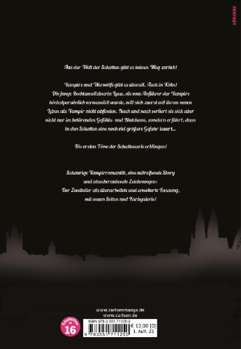 Buchcover und Innenansicht für das Buch: Schattenarie Encore Edition 1