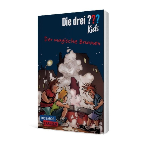 Buchcover und Innenansicht für das Buch: Die drei ??? Kids 16: Der magische Brunnen