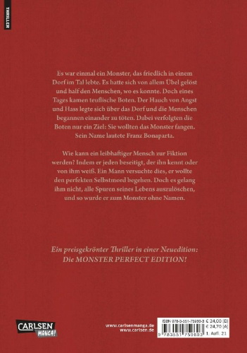 Buchcover und Innenansicht für das Buch: Monster Kanzenban