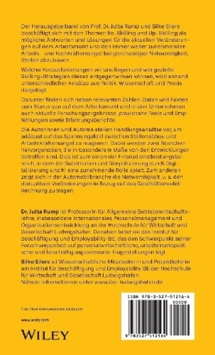 Buchcover und Innenansicht für das Buch: Zwischen Stellenabbau und Arbeitskräftemangel