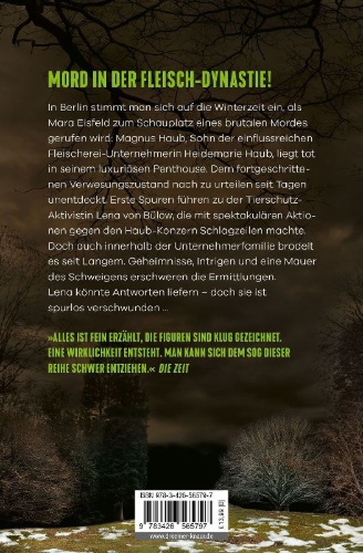 Buchcover und Innenansicht für das Buch: Eisfeld - Fleisch und Blut