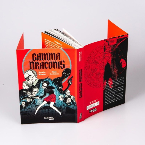 Buchcover und Innenansicht für das Buch: Gamma Draconis