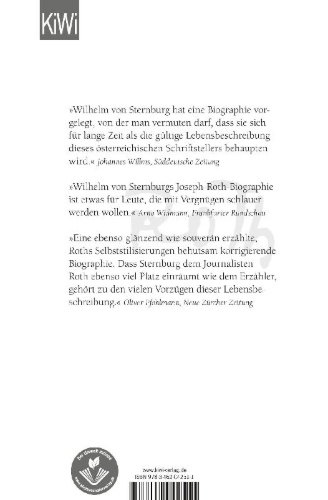 Buchcover und Innenansicht für das Buch: Joseph Roth