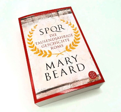 Buchcover und Innenansicht für das Buch: SPQR. A History of Ancient Rome