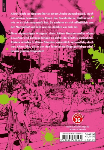 Buchcover und Innenansicht für das Buch: Zombie ni Naru Made ni Shitai 100 no Koto