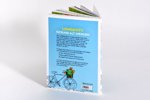 Buchcover und Innenansicht für das Buch: Länger leben mit gesunden Gefäßen