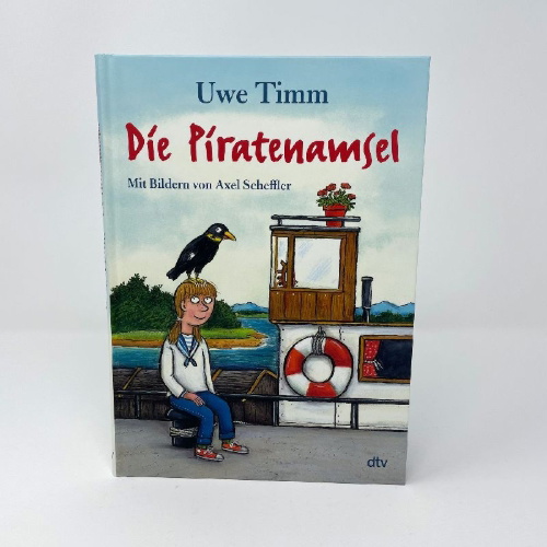 Buchcover und Innenansicht für das Buch: Die Piratenamsel