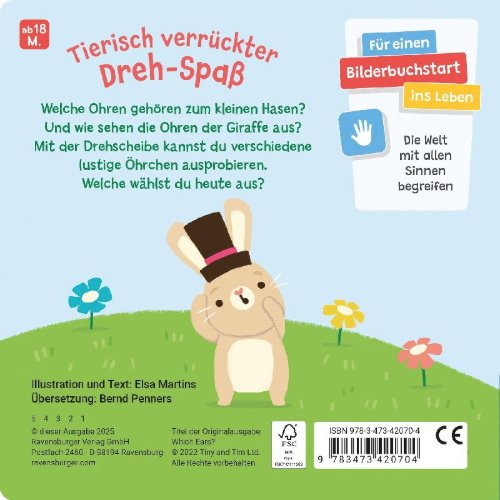 Buchcover und Innenansicht für das Buch: Which Ears?