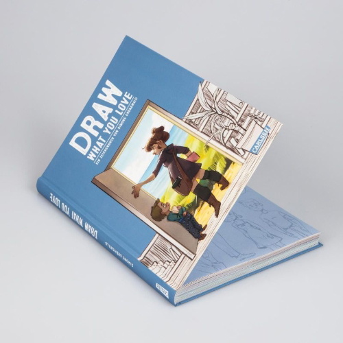 Buchcover und Innenansicht für das Buch: Draw what you love