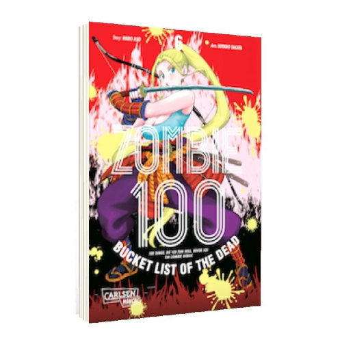 Buchcover und Innenansicht für das Buch: Zombie ni Naru Made ni Shitai 100 no Koto
