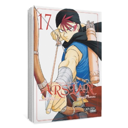 Buchcover und Innenansicht für das Buch: Arslan Senki