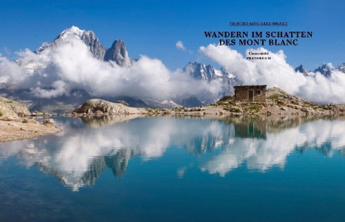 Buchcover und Innenansicht für das Buch: Wanderlust Alpen (Kompaktausgabe)