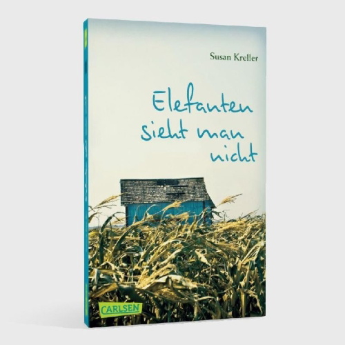 Buchcover und Innenansicht für das Buch: Elefanten sieht man nicht