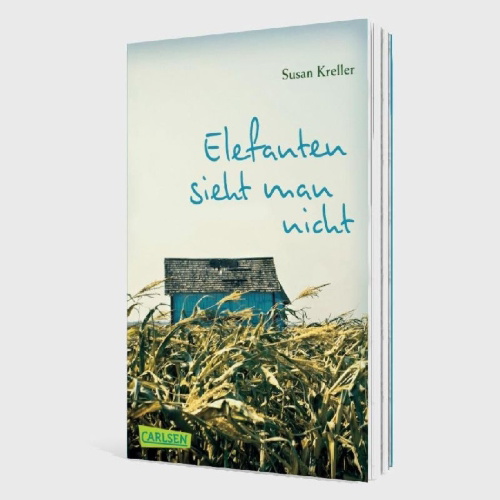 Buchcover und Innenansicht für das Buch: Elefanten sieht man nicht