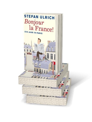 Buchcover und Innenansicht für das Buch: Bonjour la France