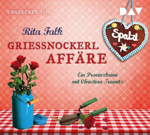 Buchcover und Innenansicht für das Buch: Grießnockerlaffäre