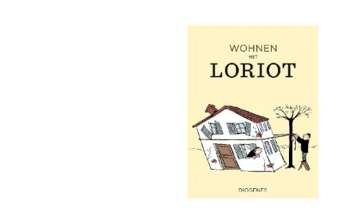 Buchcover und Innenansicht für das Buch: Wohnen mit Loriot