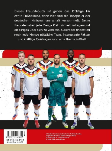 Buchcover und Innenansicht für das Buch: DFB: Meine Freunde