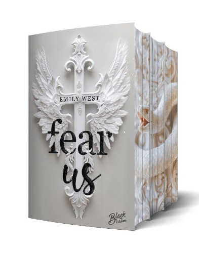 Buchcover und Innenansicht für das Buch: Fear us | Aufwendig gestaltete Ausgabe mit Farbschnitt