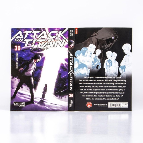 Buchcover und Innenansicht für das Buch: Shingeki no Kyojin