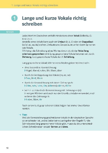 Buchcover und Innenansicht für das Buch: Klett KomplettTrainer Gymnasium Deutsch 5. Klasse