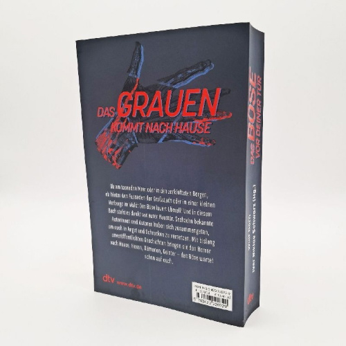 Buchcover und Innenansicht für das Buch: Das Böse vor deiner Tür