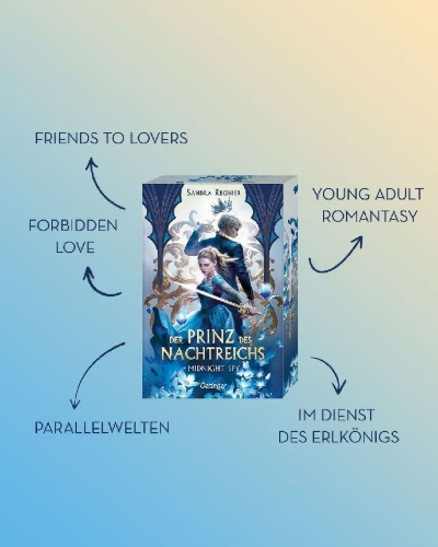 Buchcover und Innenansicht für das Buch: Der Prinz des Nachtreichs 1. Midnight Spy