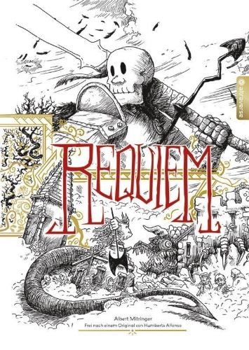 Buchcover und Innenansicht für das Buch: REQUIEM
