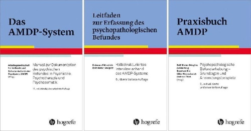 Buchcover und Innenansicht für das Buch: AMDP-Buchset