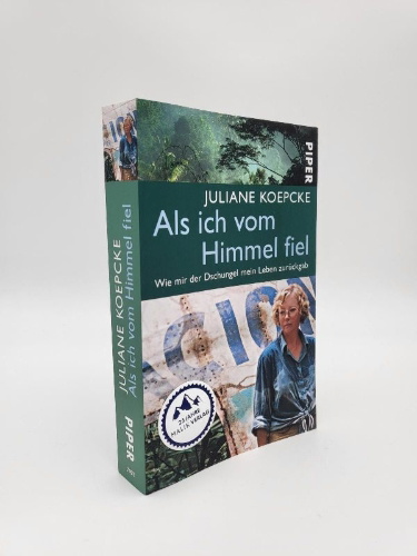 Buchcover und Innenansicht für das Buch: Als ich vom Himmel fiel