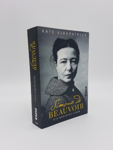 Buchcover und Innenansicht für das Buch: Simone de Beauvoir