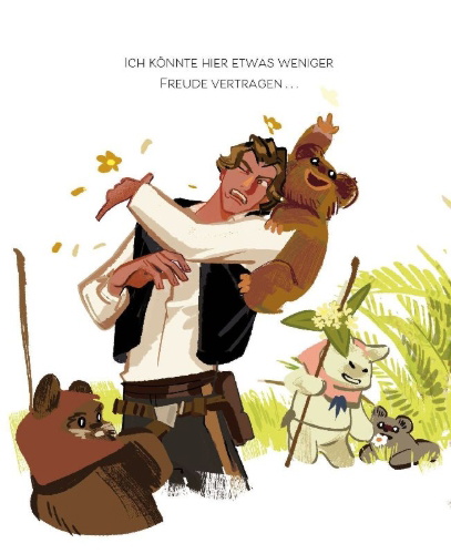 Buchcover und Innenansicht für das Buch: US-Star Wars: Someone who loves you