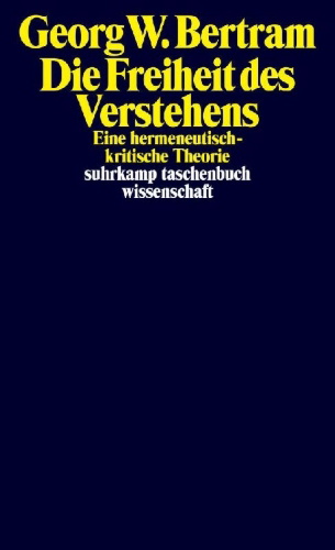 Buchcover und Innenansicht für das Buch: Die Freiheit des Verstehens