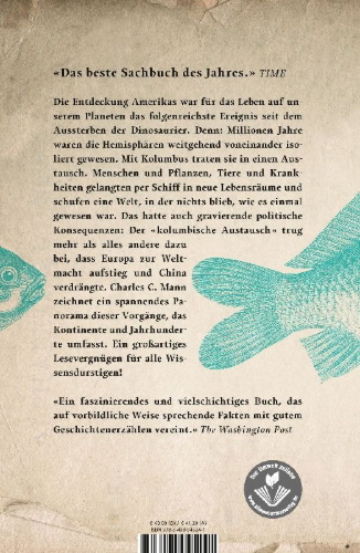 Buchcover und Innenansicht für das Buch: Kolumbus' Erbe