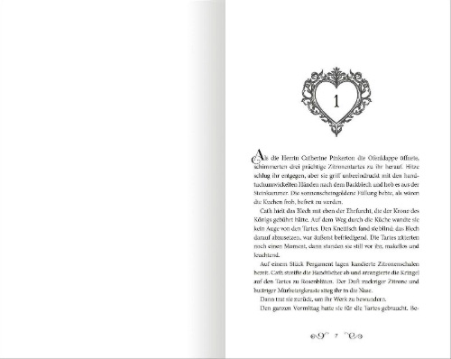Buchcover und Innenansicht für das Buch: Star-Crossed Hearts