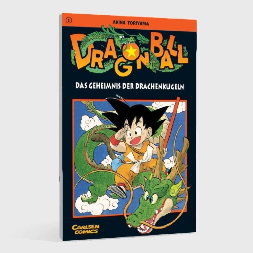 Buchcover und Innenansicht für das Buch: Dragon Ball 01. Das Geheimnis der Drachenkugeln